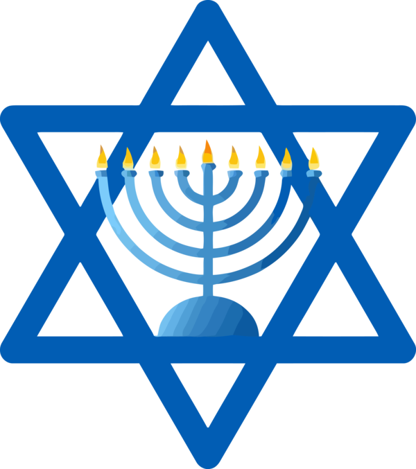 Hanukkah Line Symbol Logo For Happy Games Transparent PNG Image