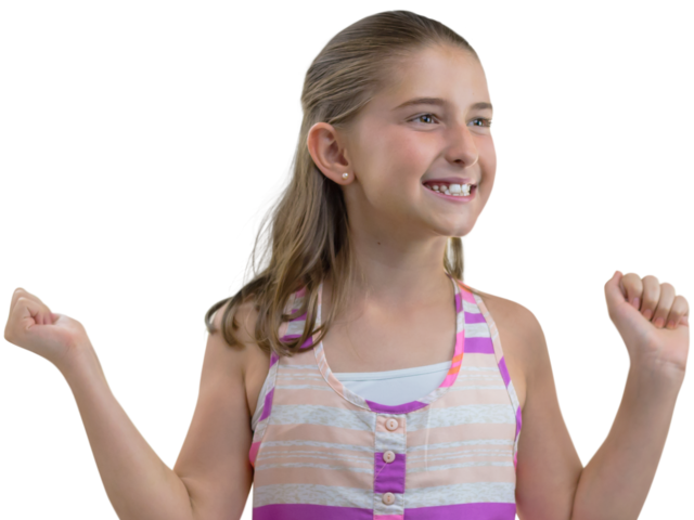 Happy Girl Png Transparent PNG Image