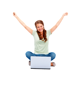 Happy Girl Png File Transparent PNG Image