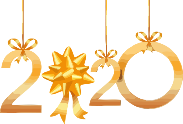 New Year 2020 Christmas Ornament Holiday For Happy Ideas Transparent PNG Image