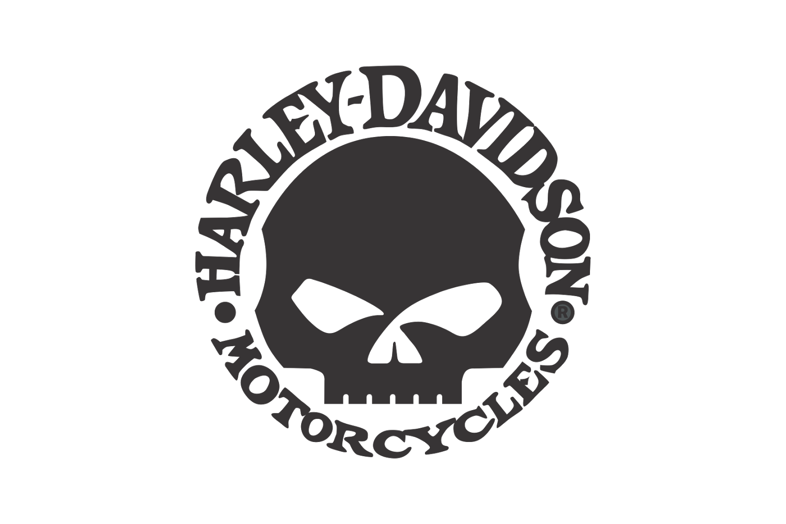 Harley Davidson Logo Skull Png Transparent PNG Image