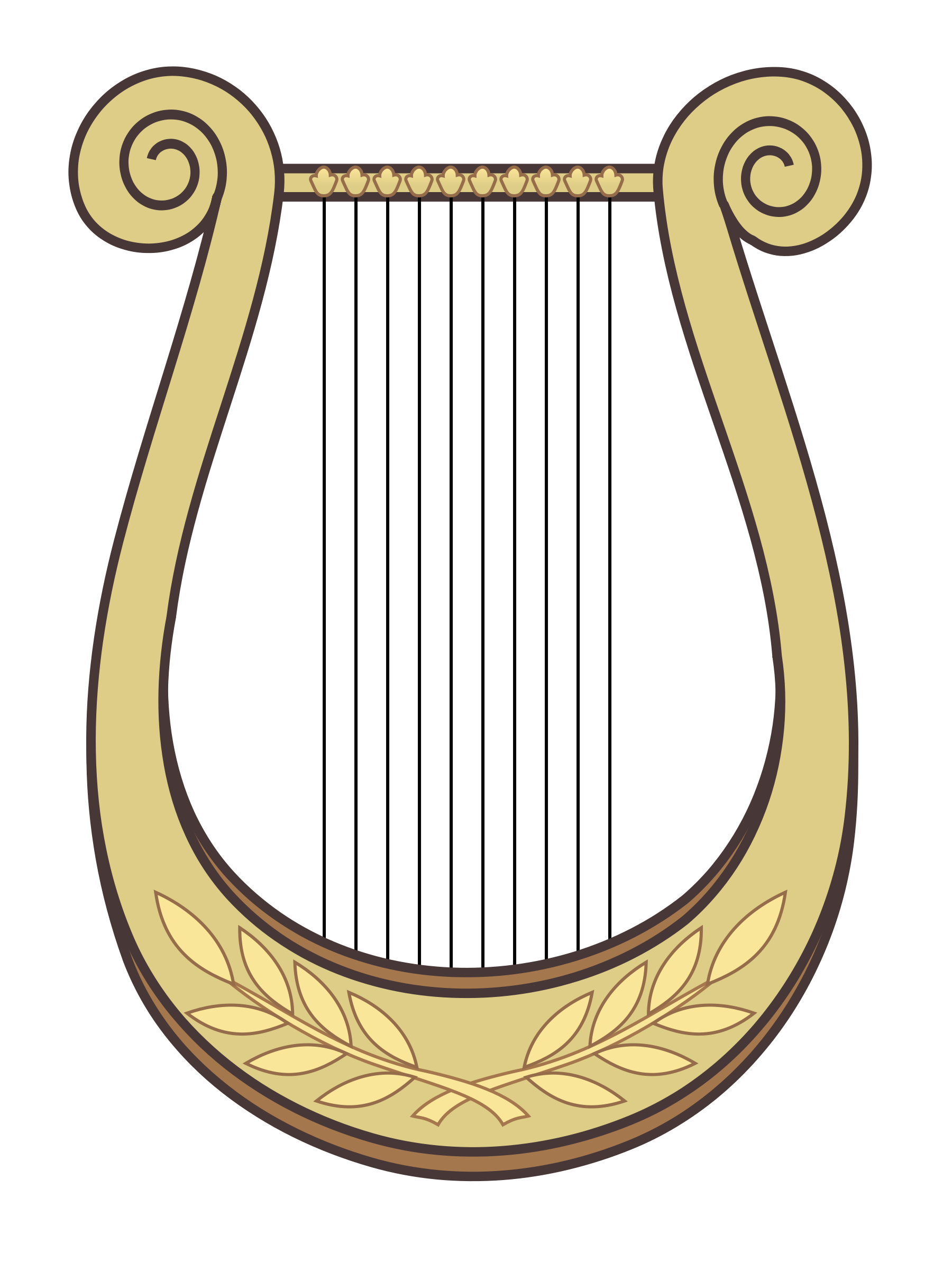 Harp Transparent Transparent PNG Image