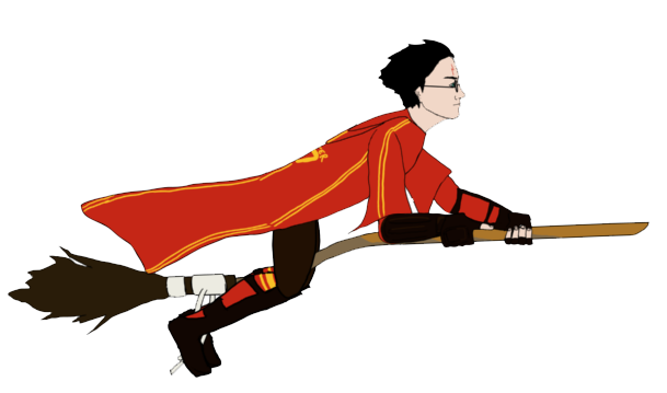 Harry Potter Broom Clipart Transparent PNG Image