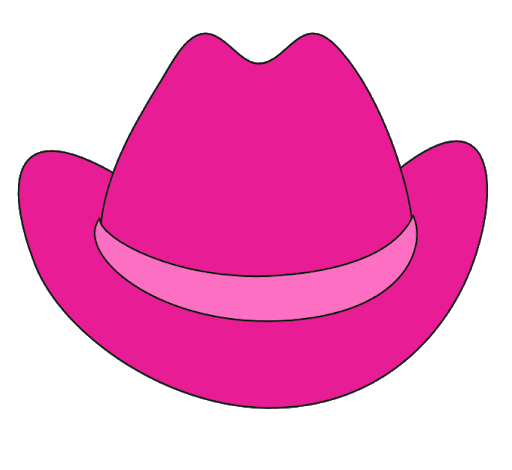 Pink Hat Cowboy Free Photo Transparent PNG Image