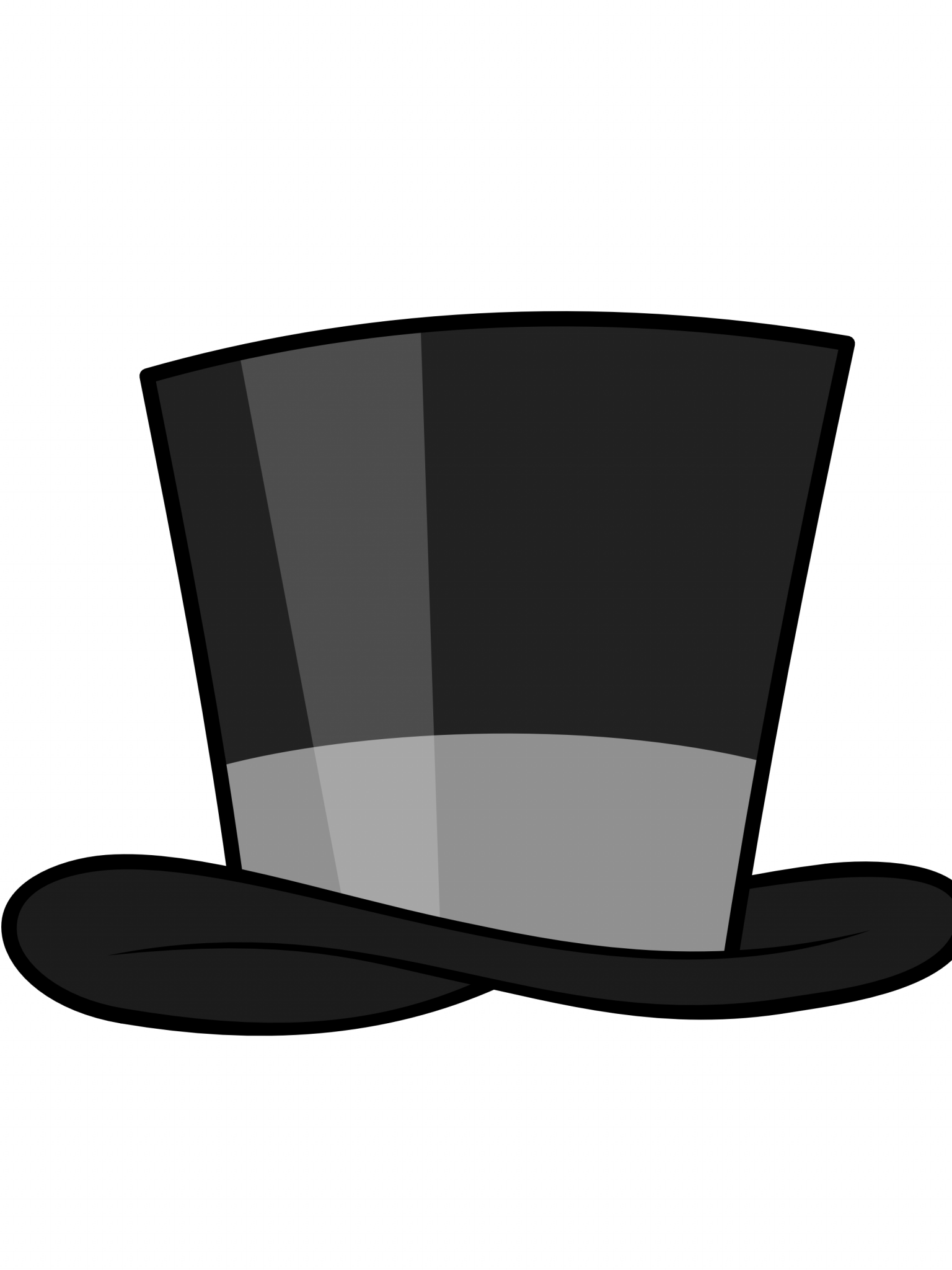 Top Hat Free Clipart HQ Transparent PNG Image