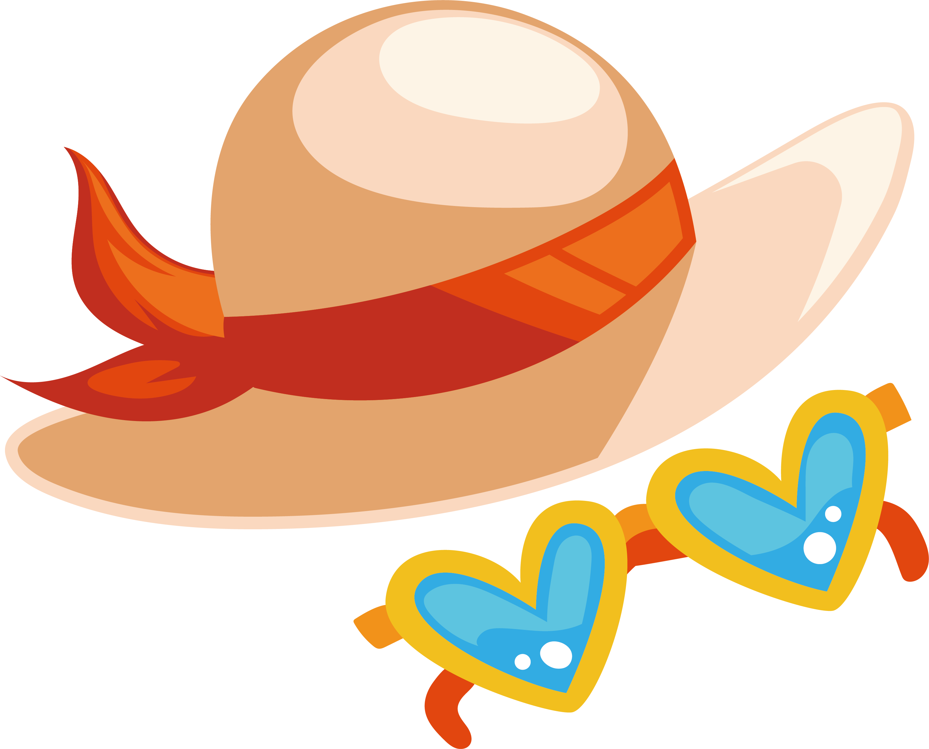 Hat Vector Beach Free Clipart HD Transparent PNG Image