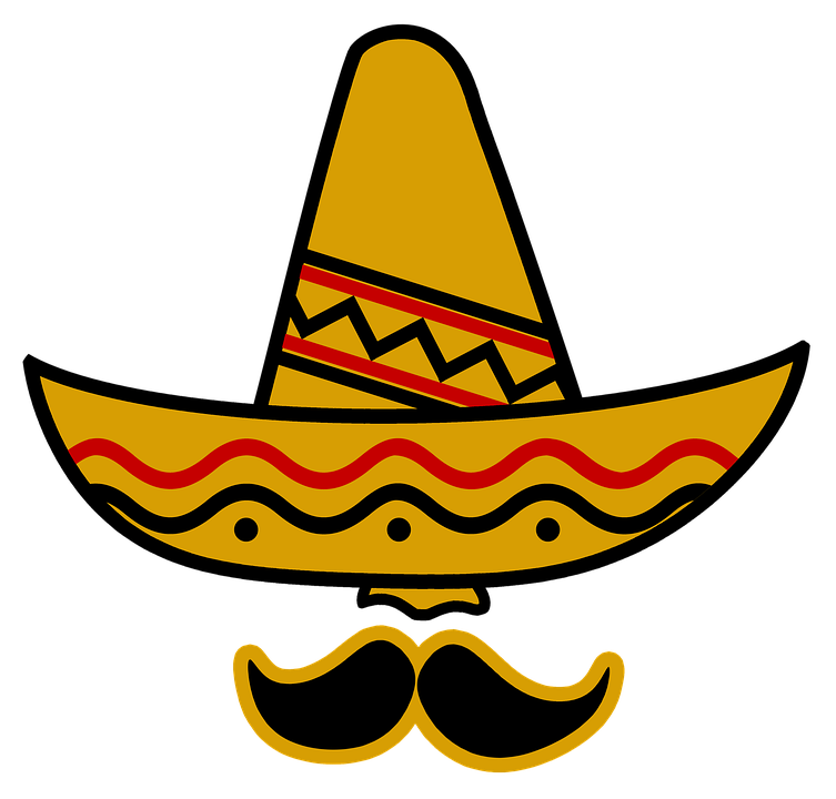 Hat Mexican Mustache Free Download PNG HQ Transparent PNG Image