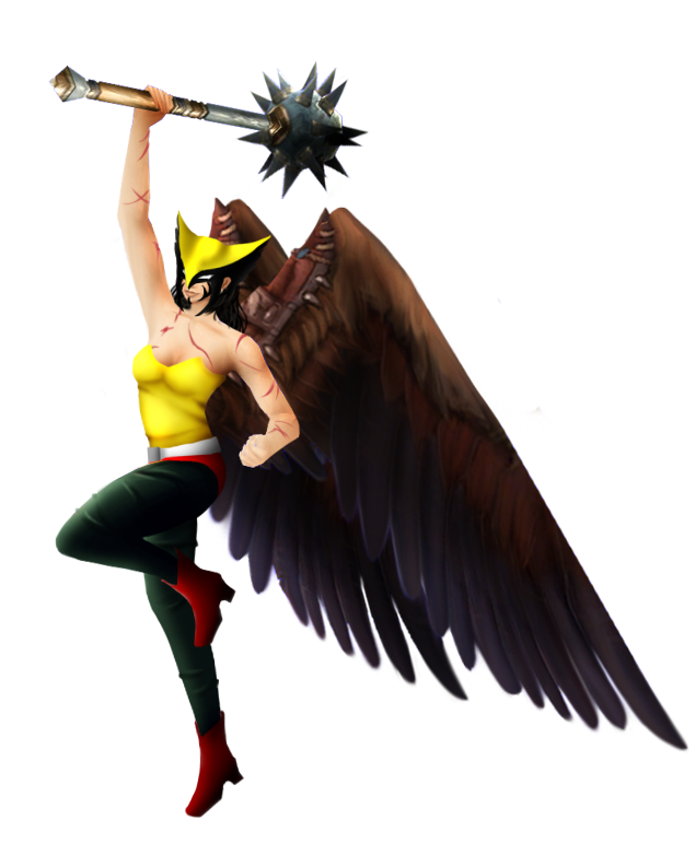 Hawkgirl Free Download Transparent PNG Image