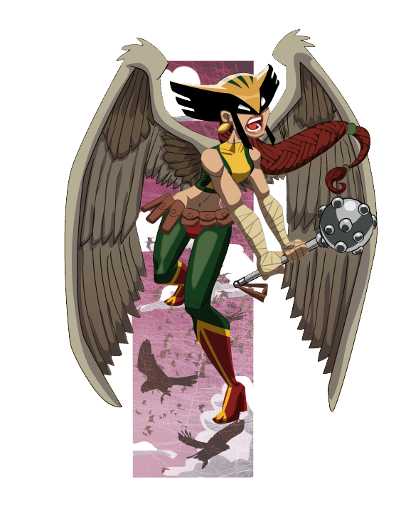 Hawkgirl Transparent Transparent PNG Image