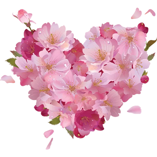 Rose Heart PNG Image High Quality Transparent PNG Image