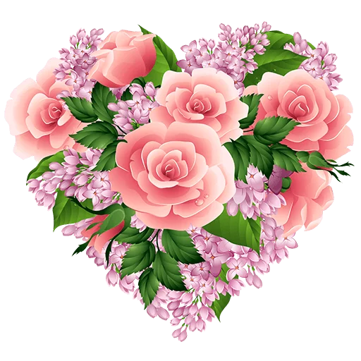 Rose Picture Heart HQ Image Free Transparent PNG Image