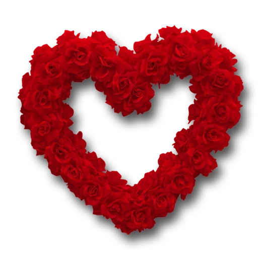 Rose Heart Free Photo Transparent PNG Image