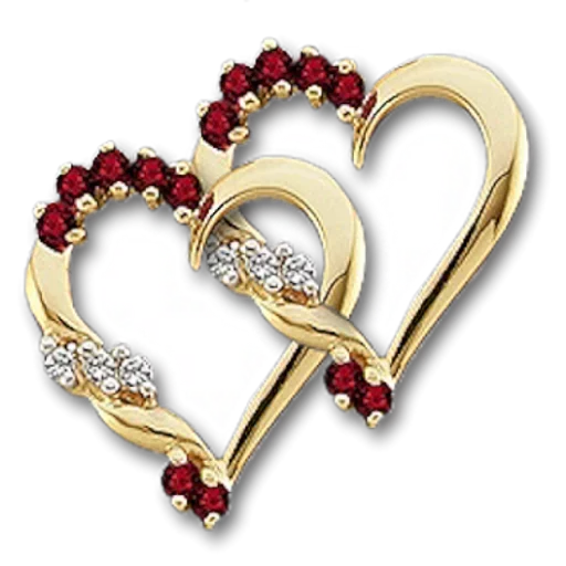 Hearts Two Photos Free HQ Image Transparent PNG Image