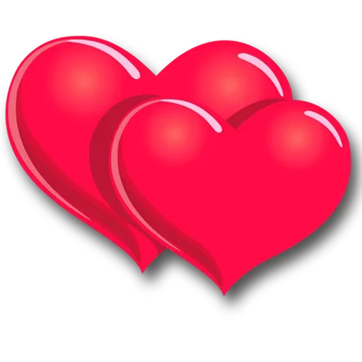 Hearts Two Picture Free PNG HQ Transparent PNG Image