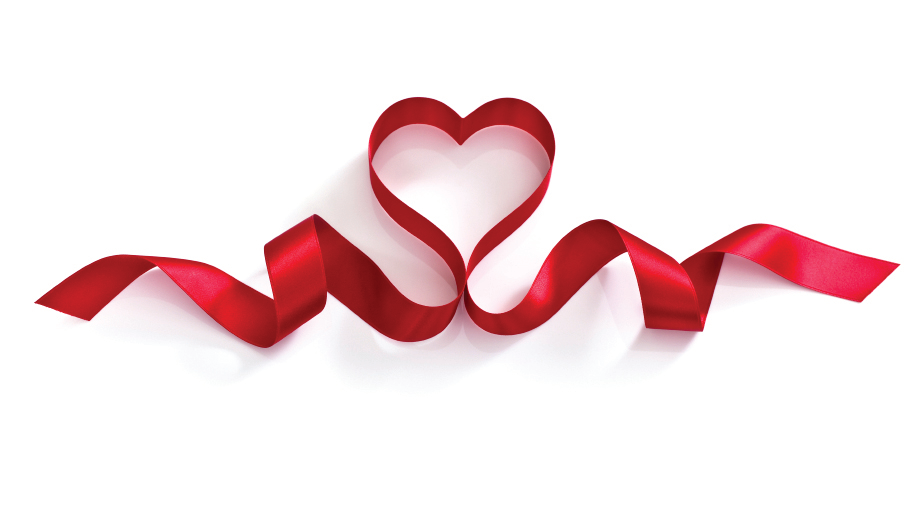 Heart Valentines Day Ribbon Free Download Image Transparent PNG Image