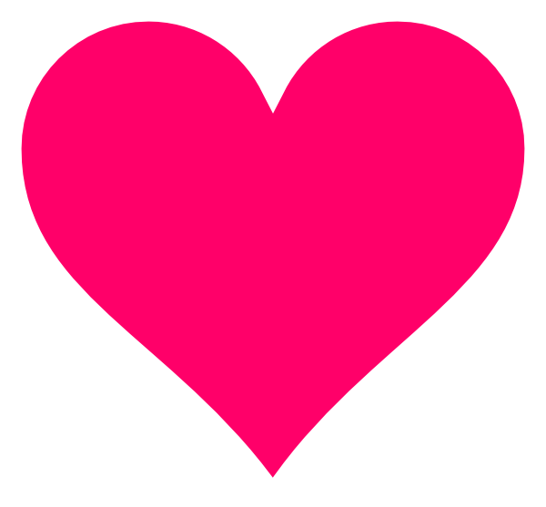 Pink Heart Vector Download HQ Transparent PNG Image