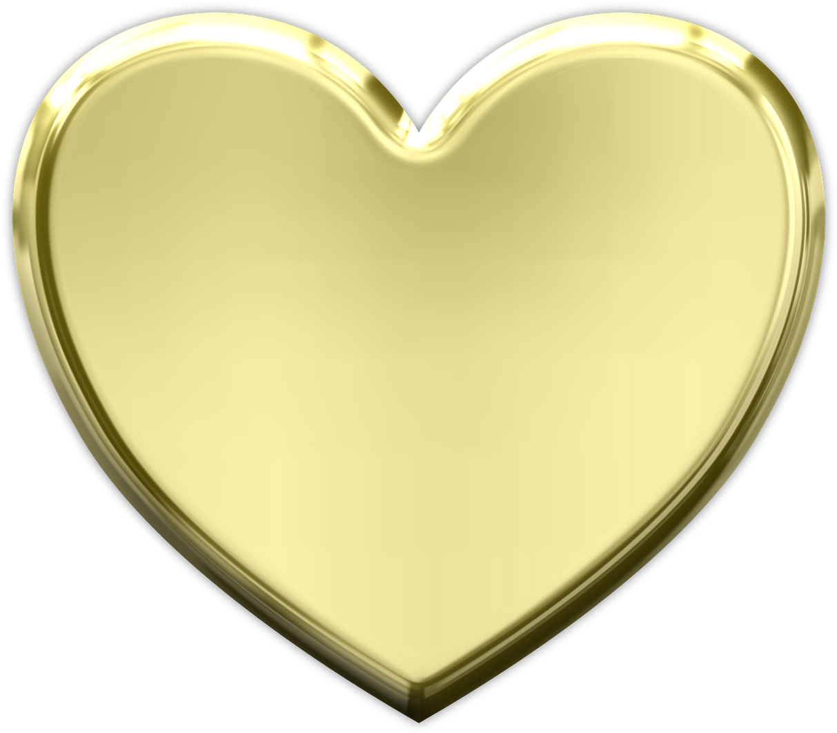 Heart Abstract Gold Photos PNG Image High Quality Transparent PNG Image