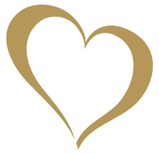 Heart Vector Gold Free Clipart HQ Transparent PNG Image