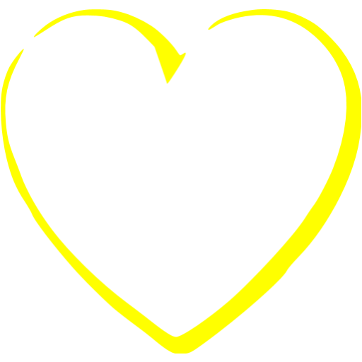 Yellow Heart Transparent Image Transparent PNG Image