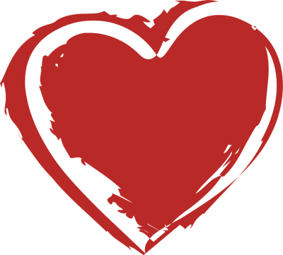 Red Heart Clipart Transparent PNG Image