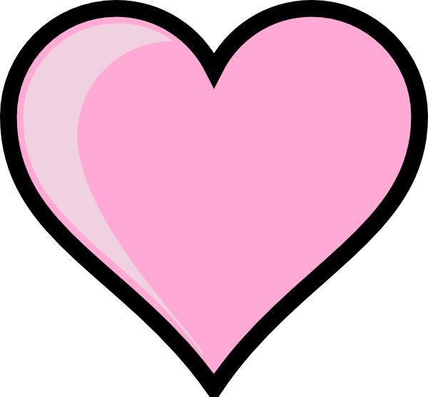 Pink Heart Transparent Background Transparent PNG Image