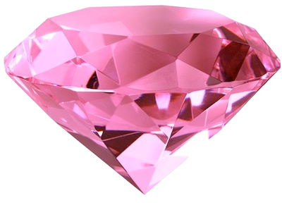 Pink Diamond Heart File Transparent PNG Image