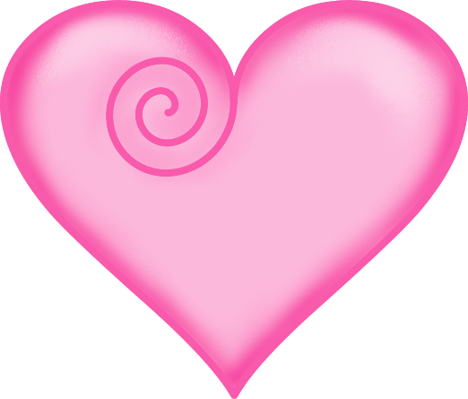 Pink Heart File Transparent PNG Image