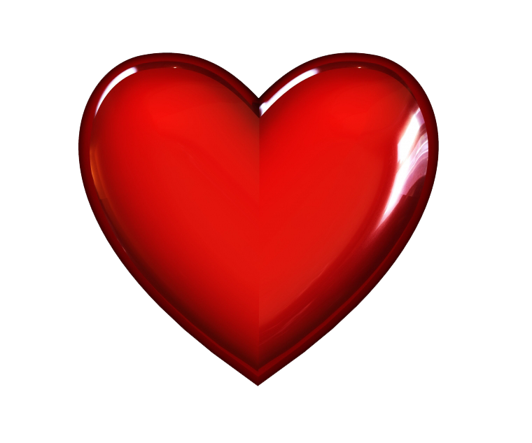 3D Red Heart Transparent Image Transparent PNG Image