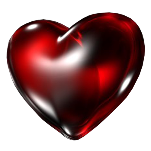 Dark Red Heart Transparent Image Transparent PNG Image