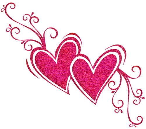 Pink Heart Transparent Transparent PNG Image