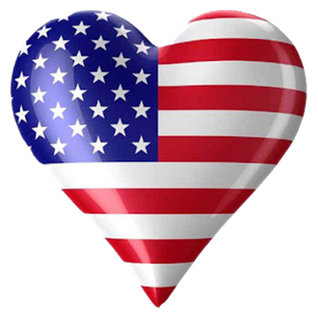 Saying Memorial United Heart Of States Flag Transparent PNG Image