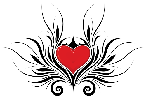 Heart Tattoos Png Hd Transparent PNG Image