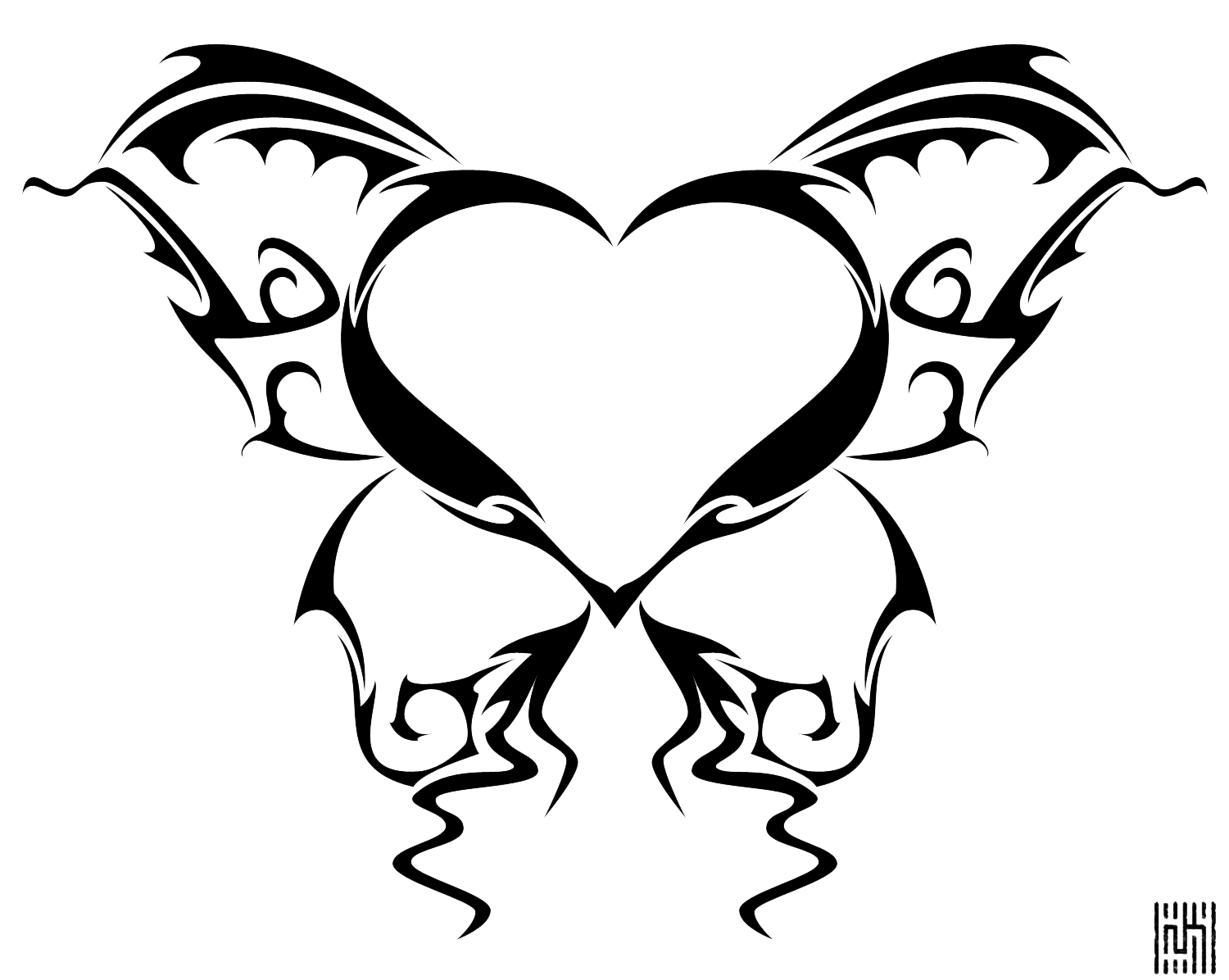 Heart Tattoos Png Image Transparent PNG Image