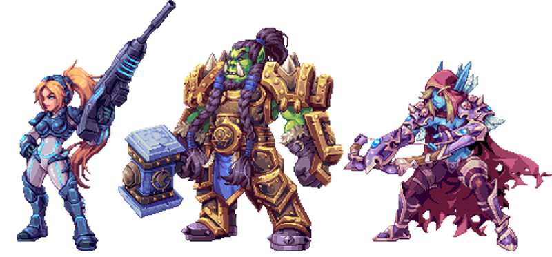 Sprite Of Character Fictional Storm Hearthstone Heroes Transparent PNG Image