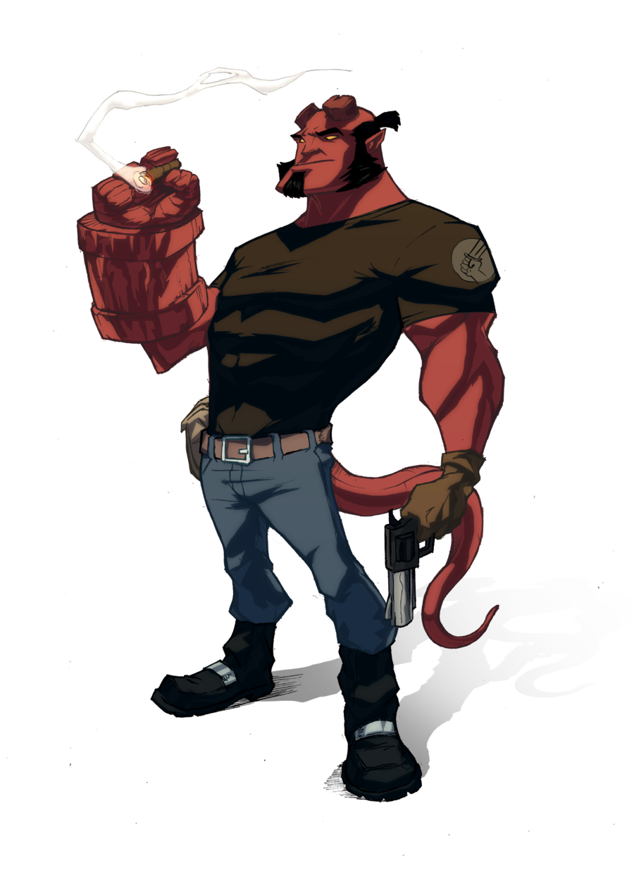 Hellboy Picture Transparent PNG Image