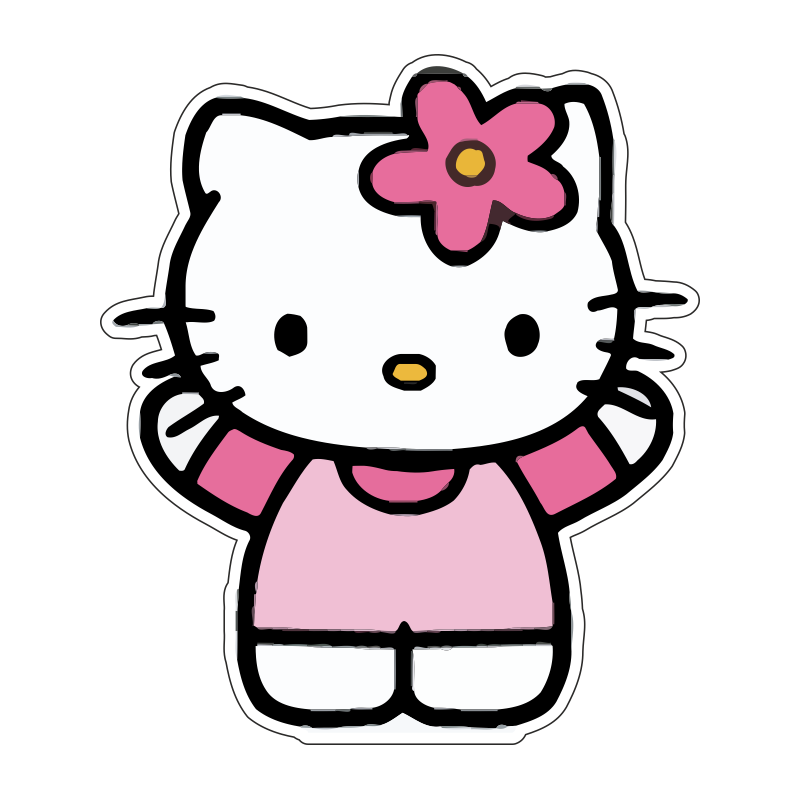 Pink Kitty Download HQ Transparent PNG Image