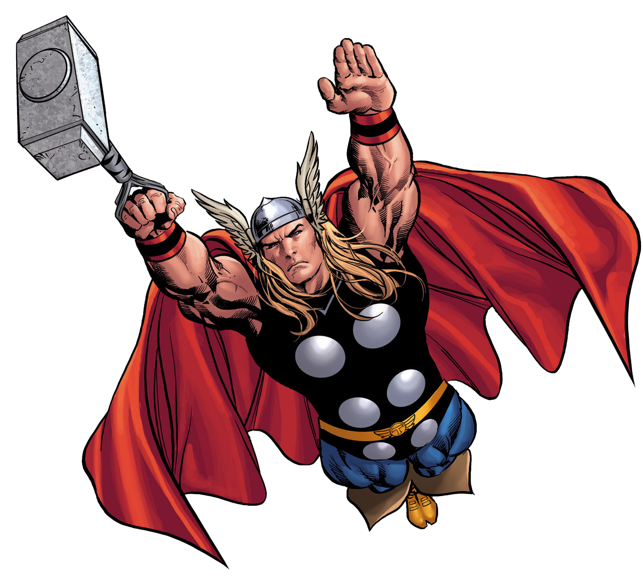 Superhero Character Fictional Thor Muscle Odin Transparent PNG Image