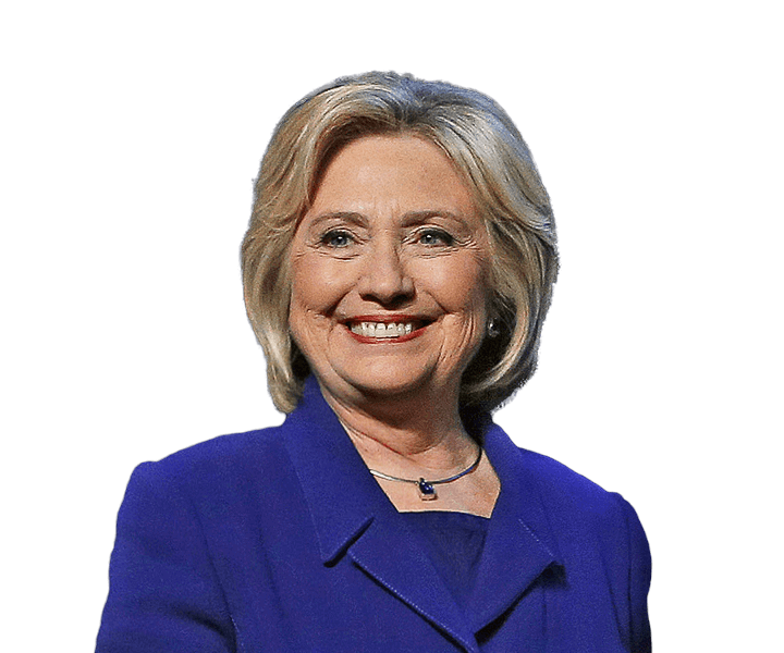 Smiling Clinton Hillary PNG Download Free Transparent PNG Image