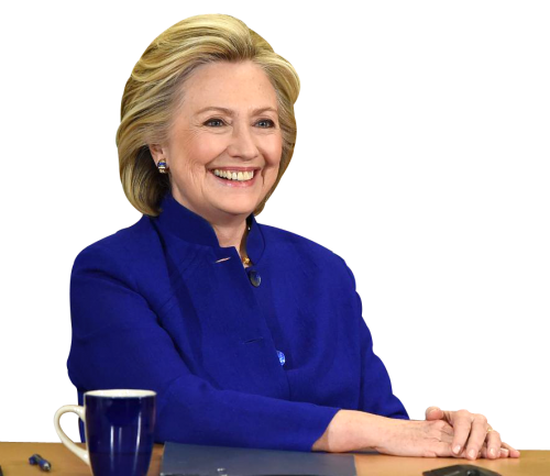 Smiling Clinton Hillary Free Download Image Transparent PNG Image