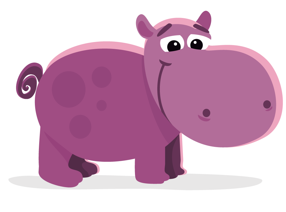 Hippo Vector Pic Download HQ Transparent PNG Image