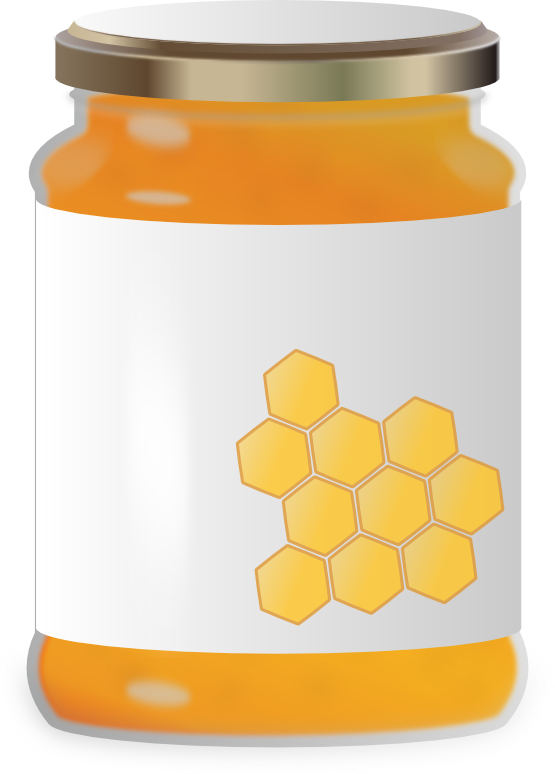 Honey Jar Clip Art Transparent PNG Image