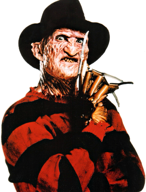 Freddy On Robert Elm Character Krueger Englund Transparent PNG Image