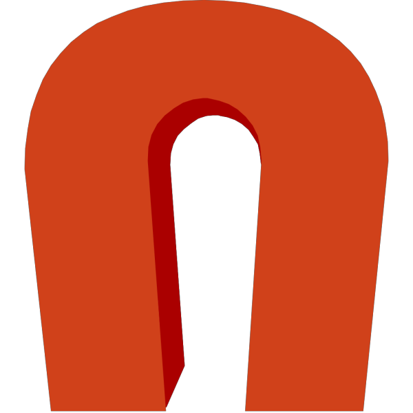 Magnet Horseshoe Free Download PNG HQ Transparent PNG Image