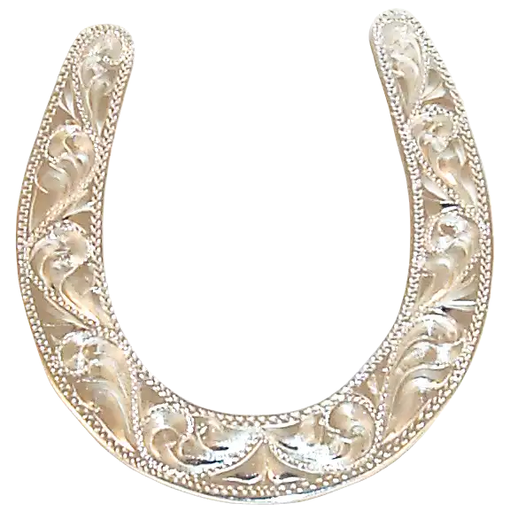 Silver Horseshoe Free Clipart HQ Transparent PNG Image