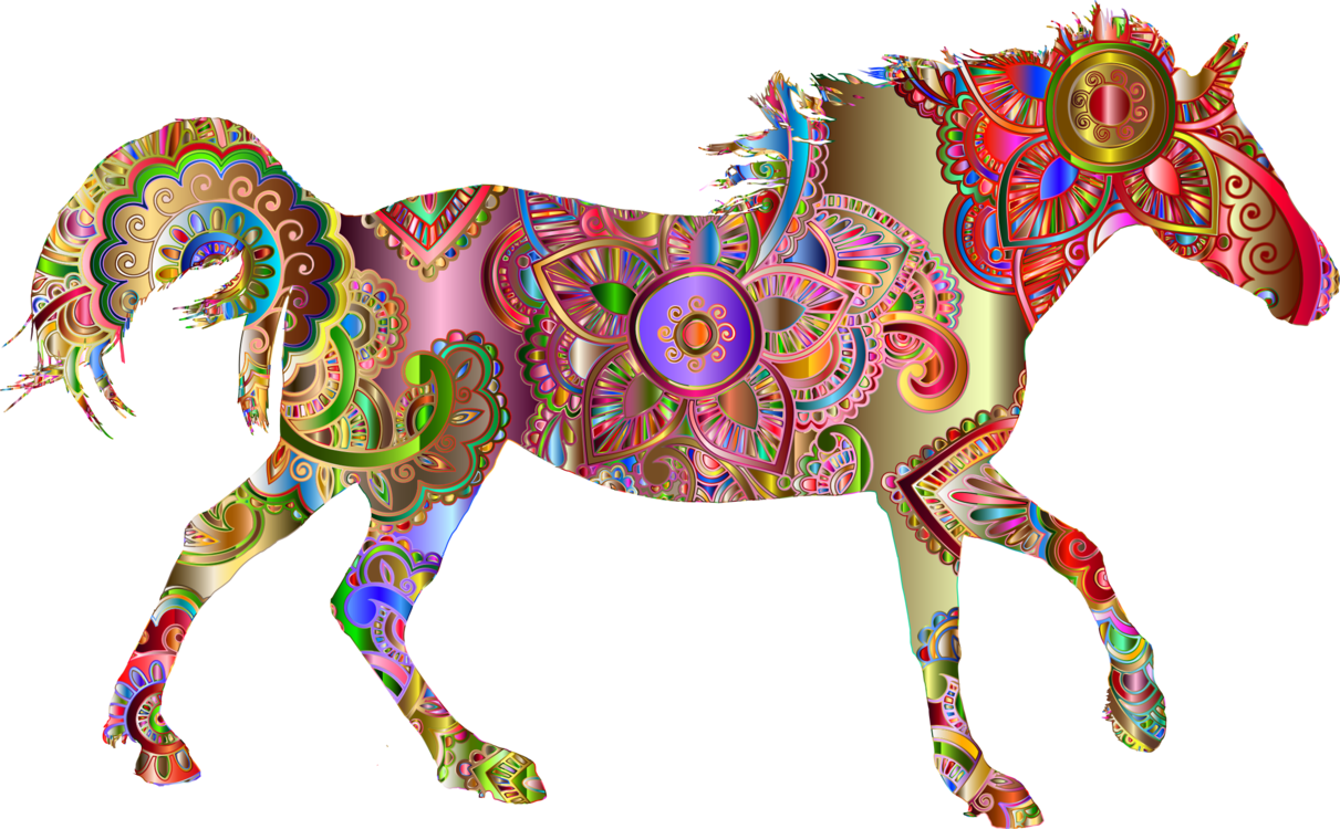 Running Horse Morgan Free Clipart HD Transparent PNG Image