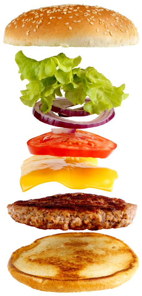 King Hamburger Food Fries Fizzy Fast Burger Transparent PNG Image