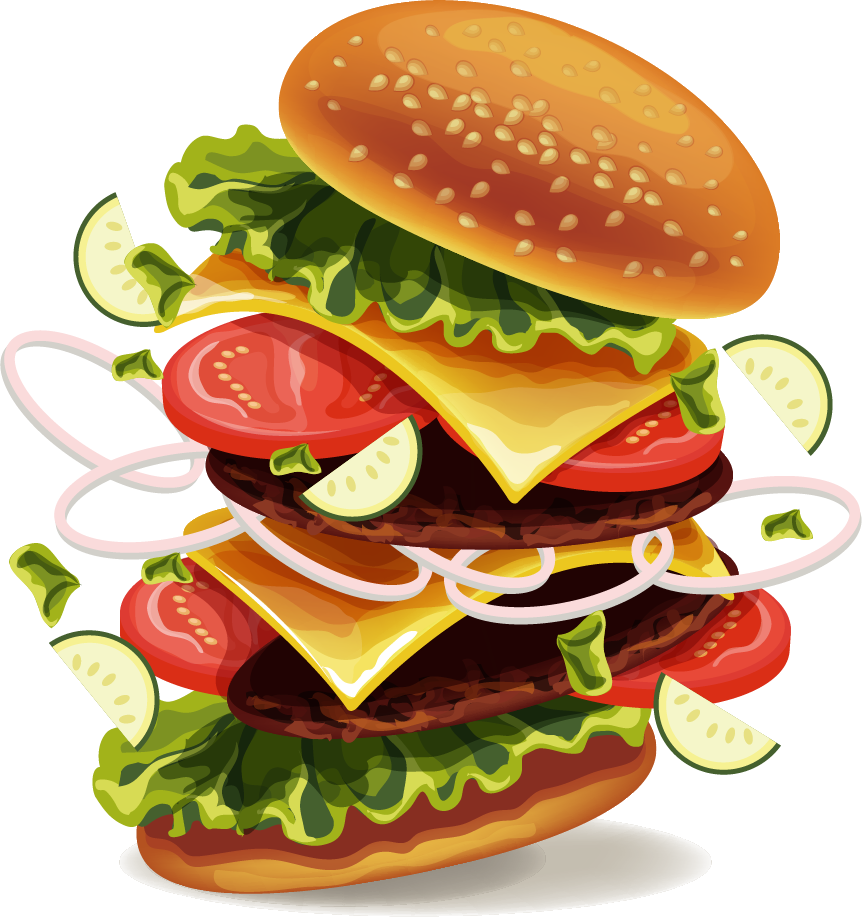 King Hamburger Burger Food Drink Fries Dog Transparent PNG Image