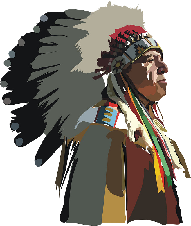 Of Tribal Headgear Africa Americas Chief Peoples Transparent PNG Image