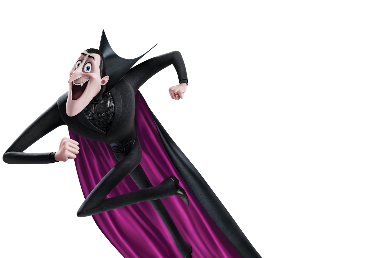 Count Purple Dracula Hotel Character Fictional Pocket Transparent PNG Image