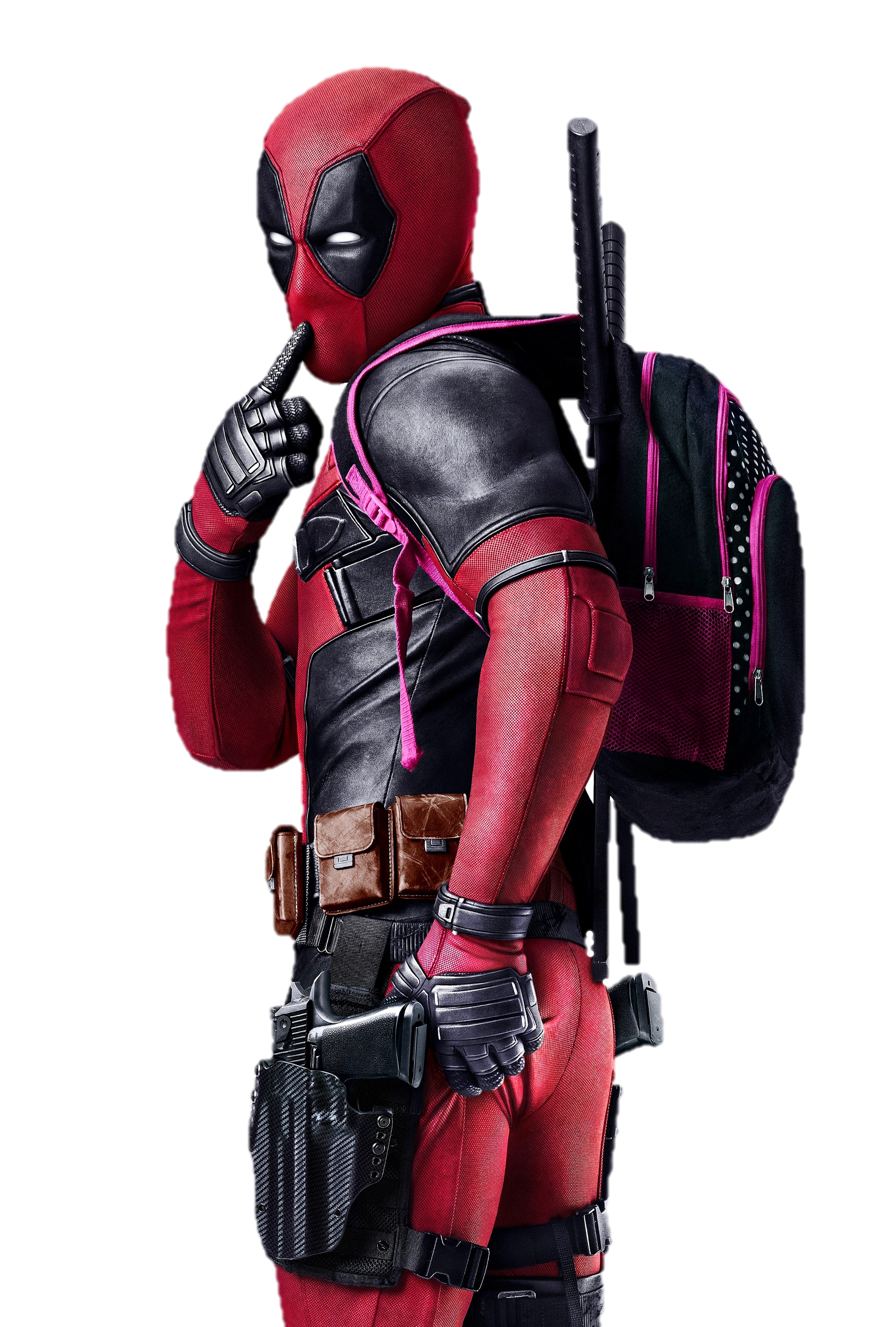 Compensator Protective Deadpool Gear Sports Decal In Transparent PNG Image